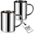 Mug isotherme – double paroi, en acier, 450 ml