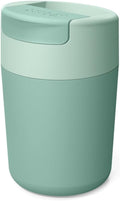 Mug isotherme – réutilisable, résistant à l'eau, 340 ml, vert