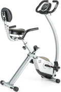 CAPITAL SPORTS Trajector - Vélo d'Appartement Cardio avec Siège Confort et Écran LCD, 8 Niveaux de Résistance