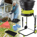 Aspirateur souffleur broyeur électrique 2500W, 8000 tr/min, paillage 208L/min, idéal feuilles et tontes jardin