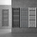 Radiateur Électrique Iron EM 900W Anthracite avec Porte-Serviettes Chauffant et Thermostat Digital